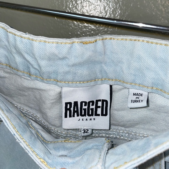 NWOT RAGGED PRIEST BUTT CUT JEANS STONEWASH DENIM Princess Polly - Picture 6 of 11